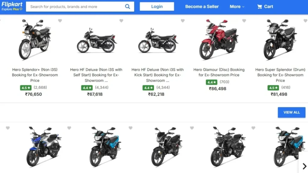 Buy bike from flipkart

