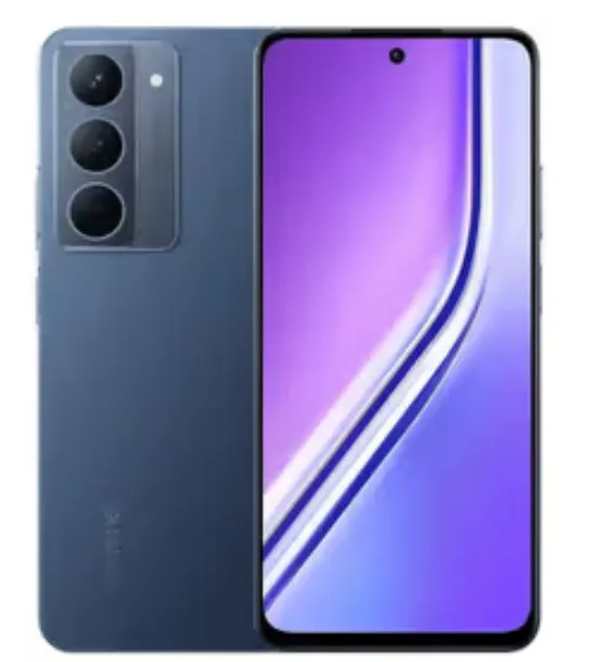 Realme P4x 5G front display showing 144Hz gaming performance"