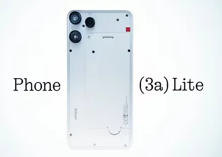 Nothing 3a lite camera