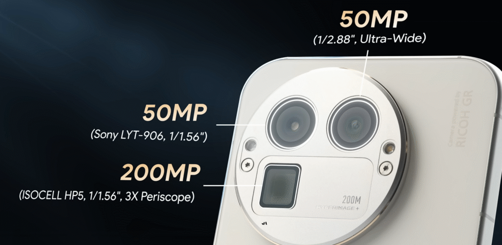 The Realme GT 8 pro camera