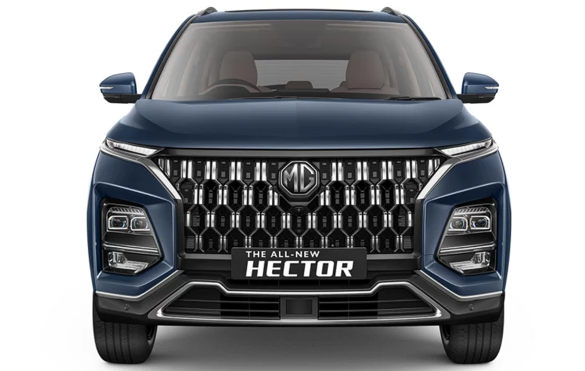 Exterior view of MG HECTOR 