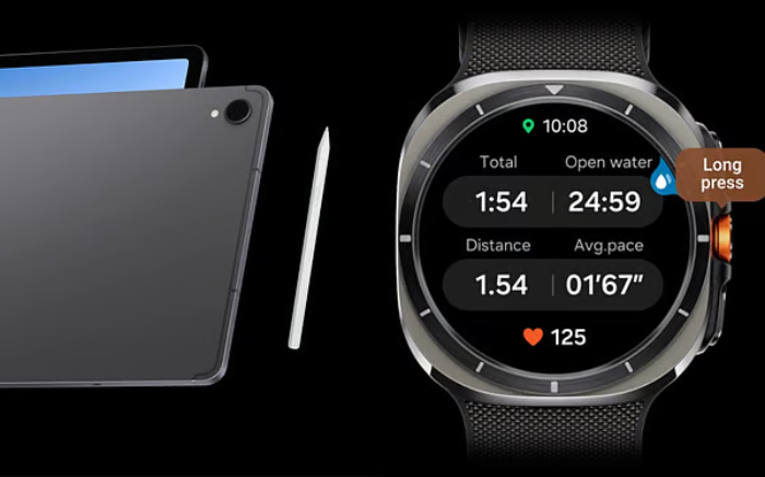 samsung watch and tab